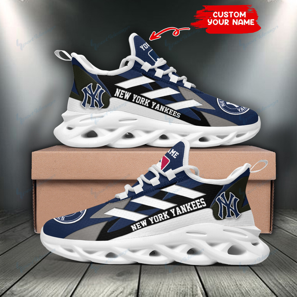 New York Yankees Personalized Clunky Sneaker Max Soul Shoes Ver 74