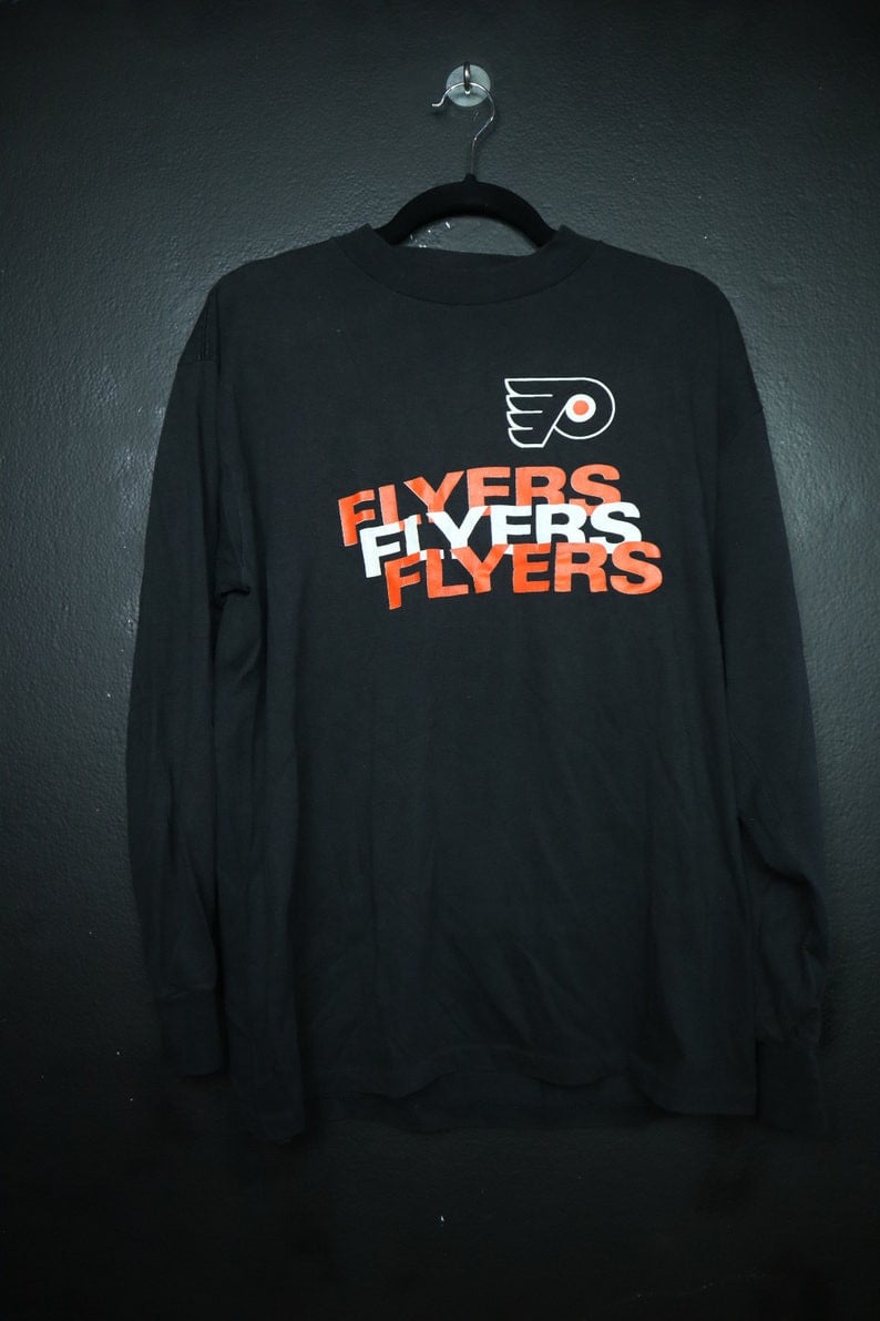 Philadelphia Flyers Nhl 1990S Vintage Longsleeve Tshirt