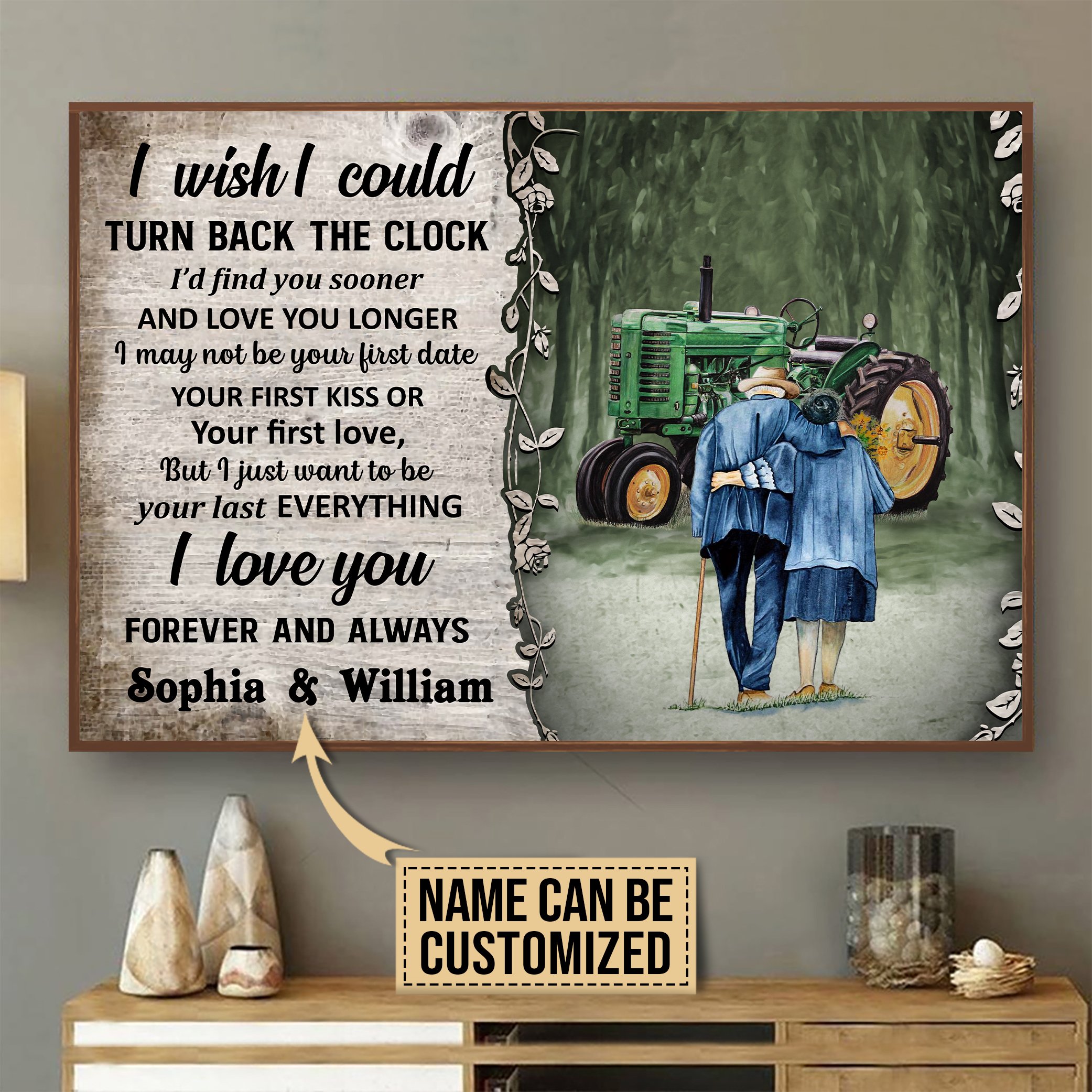 Personalized Tractor Turn Back The C …