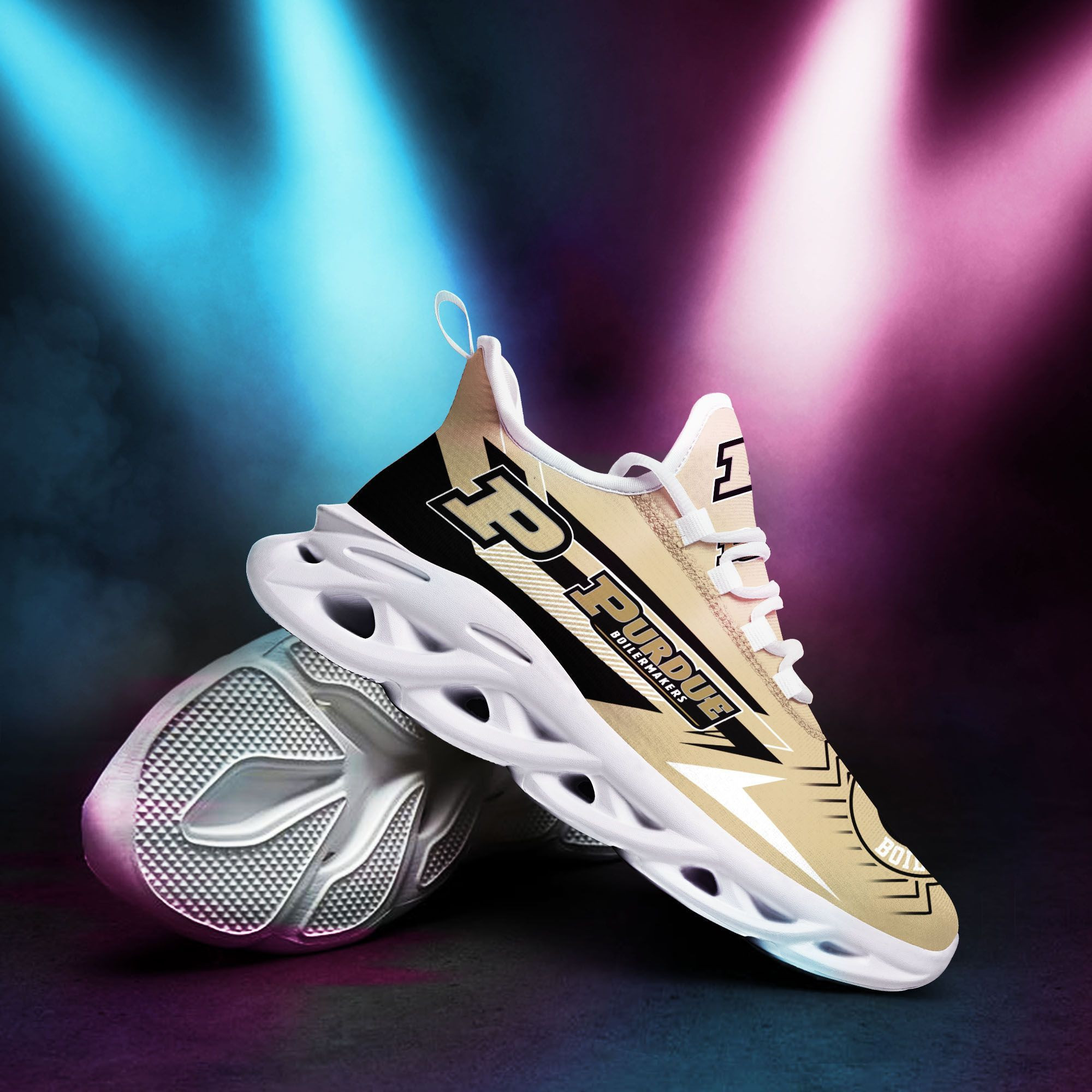 Purdue Boilermakers Max Soul Shoes Dtms1910027
