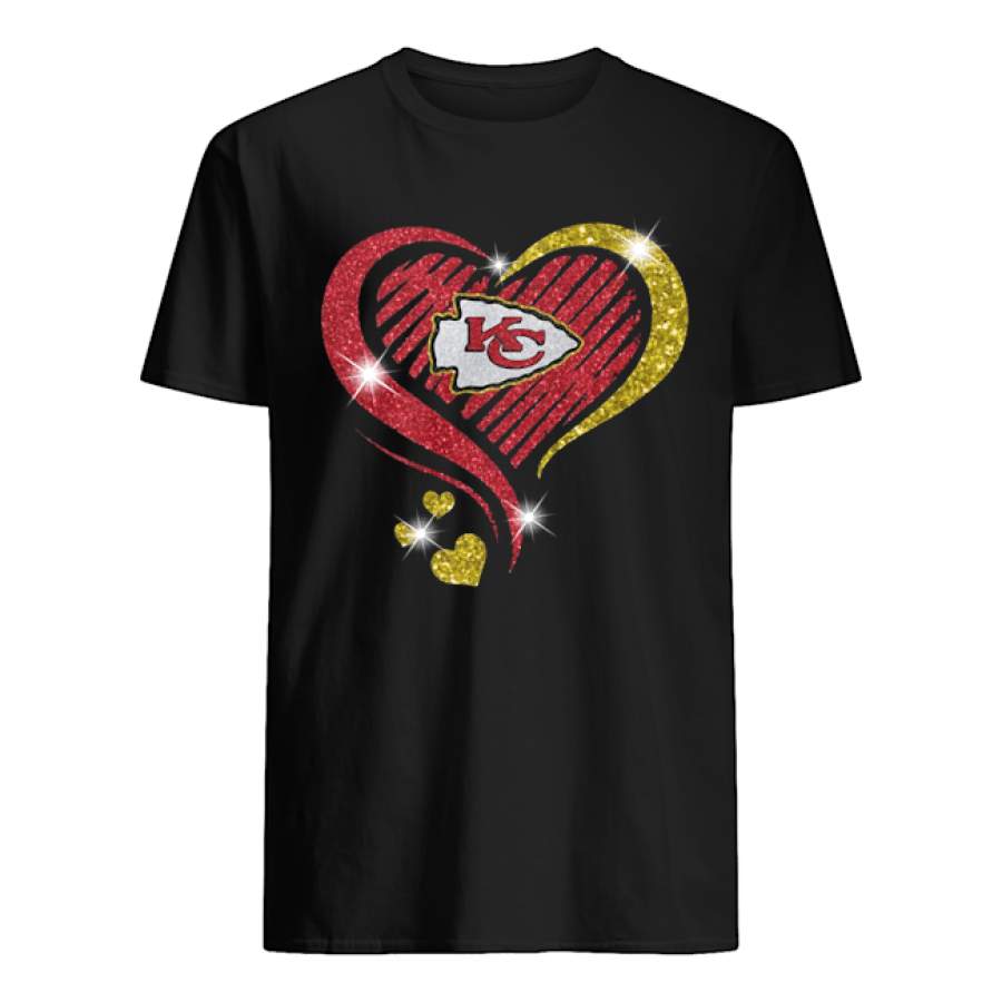 Heart diamond kansas city chiefs kshirt