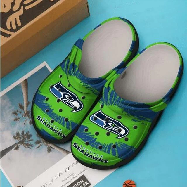 Seattle Seahawks Crocss Clog Comfortable Shoes Ver741