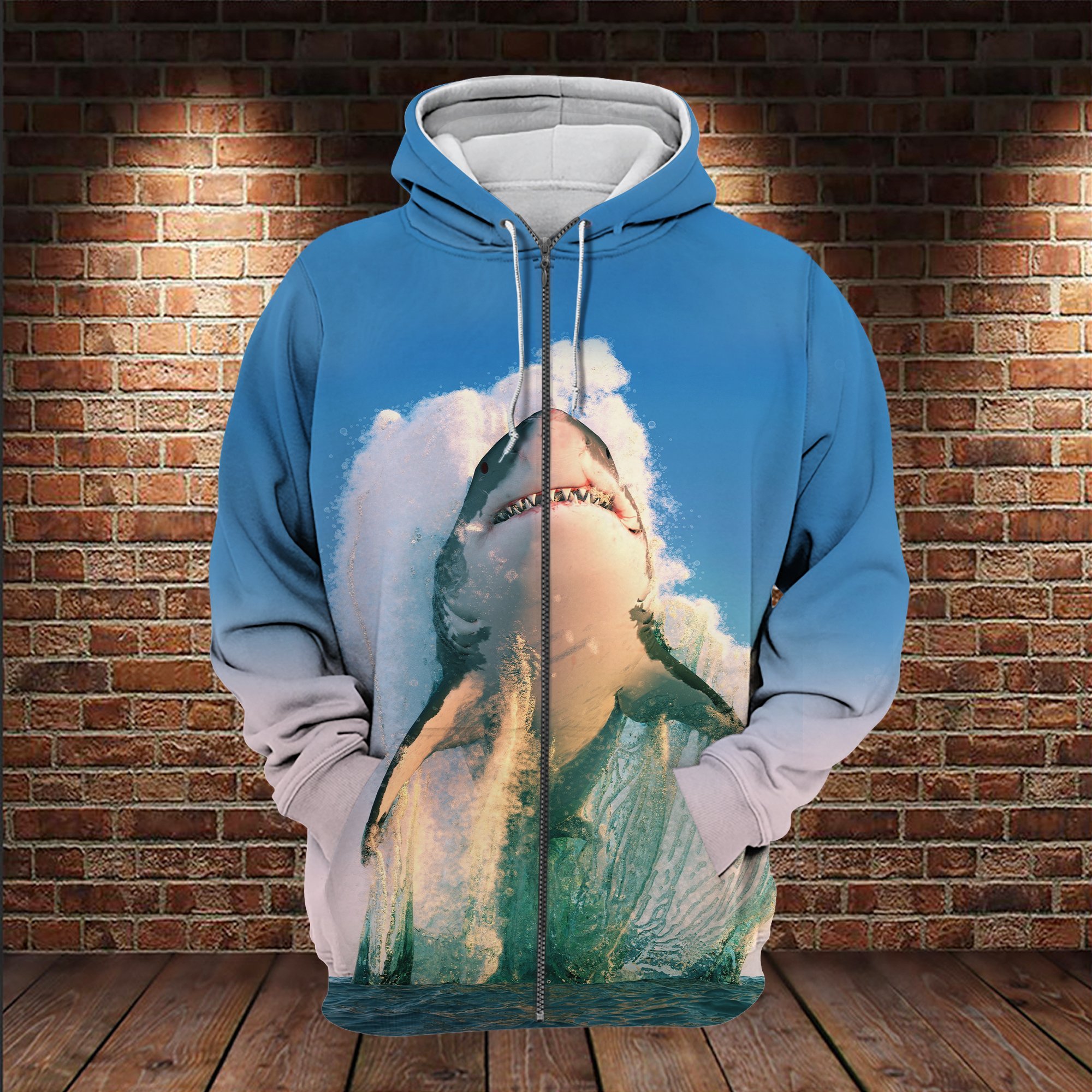 Shark Deadly Beauty Ocean Animal 3D All Over For Shark Lovers