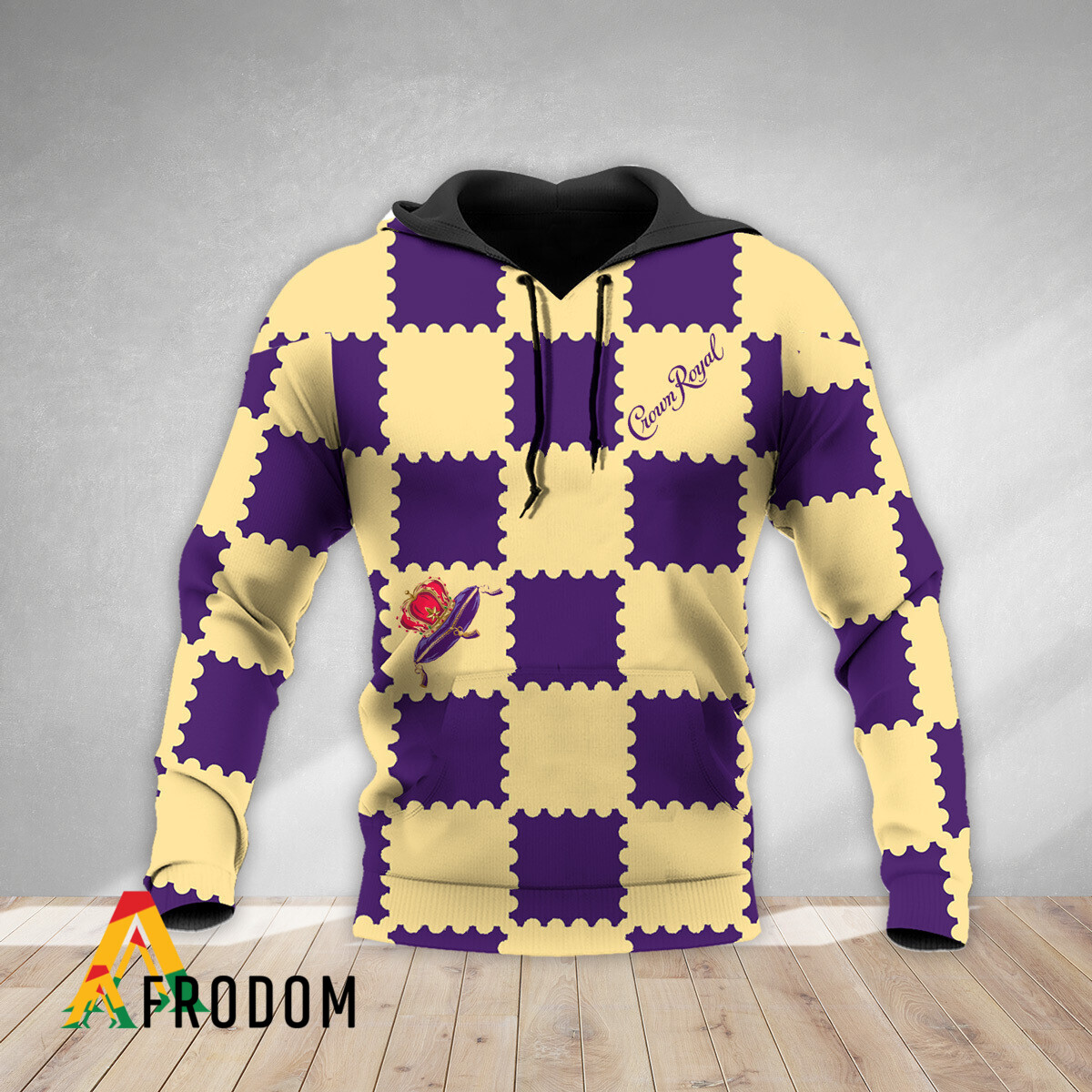 Gorgeous Gingham Crown Royal Hoodie & Zip Hoodie