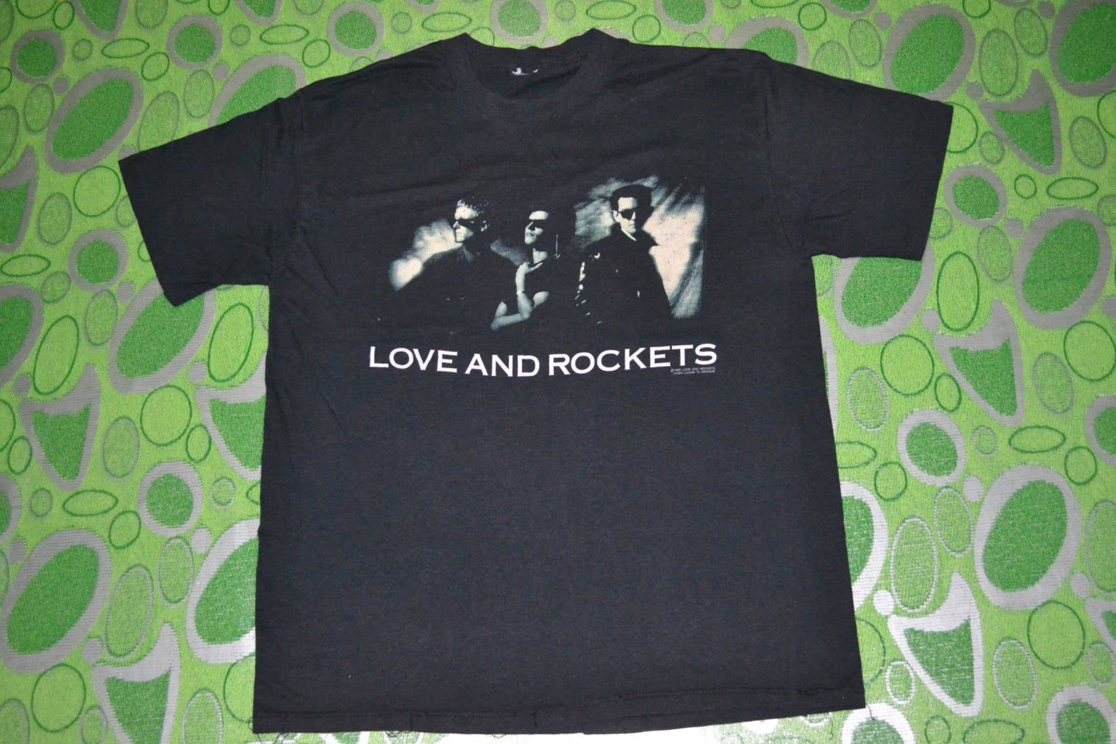 Vintage 1989 Love And Rockets So Alive Tour Concert Promo Mega Rare T Shirt