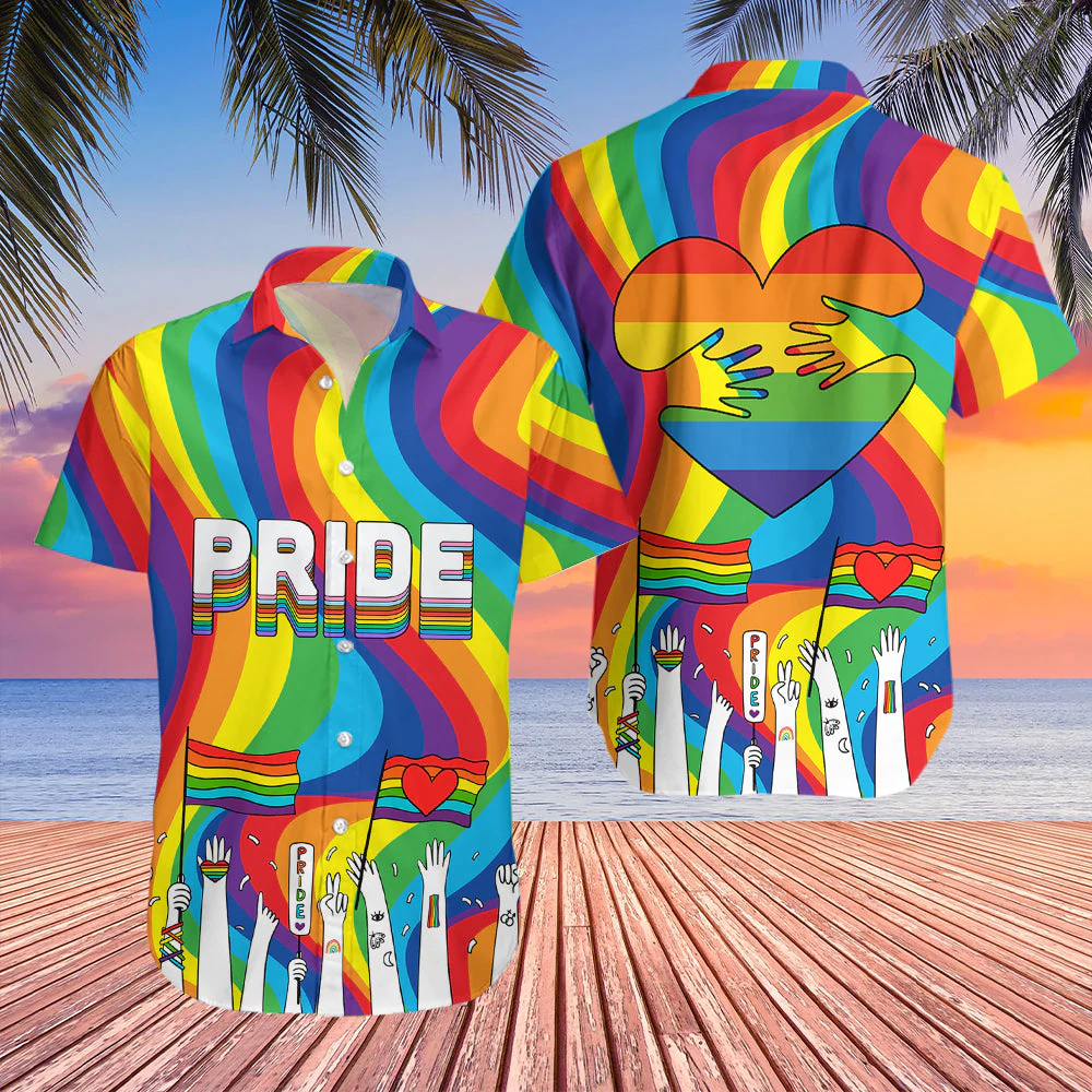 Amazing Lgbt Pride Month Hawaiian Shirt, Lgbt Shirt, Lesbian Shirt, Gay Shirt