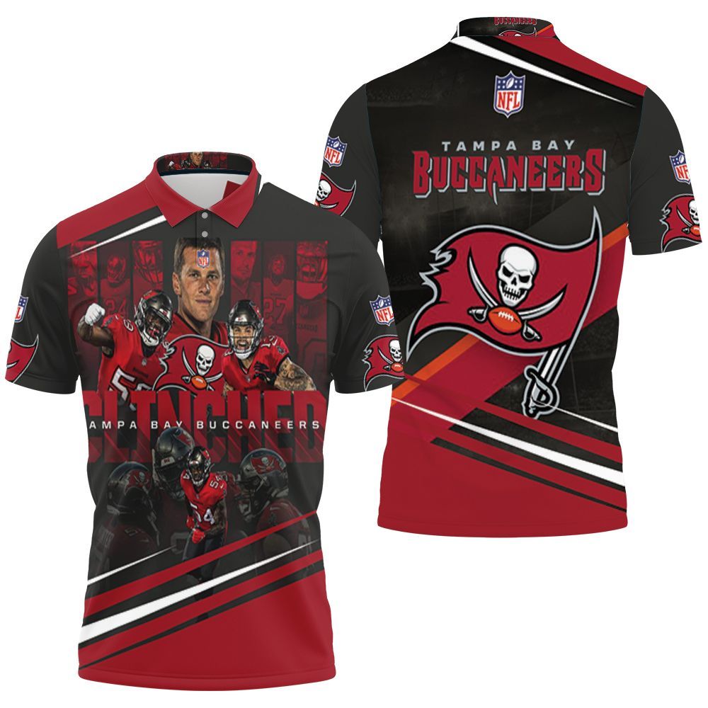 Tampa Bay Buccaneers Clinched Polo Shirt - Funnymugsandshirts Fashion