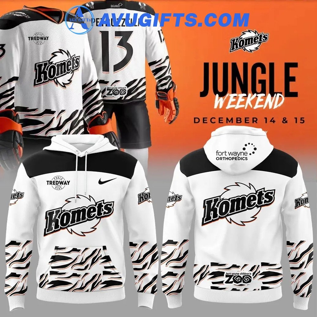 Fort Wayne Komets Jungle Weekend Limited Edition Hoodie – Zip Hoodie 3D Aop Shirt