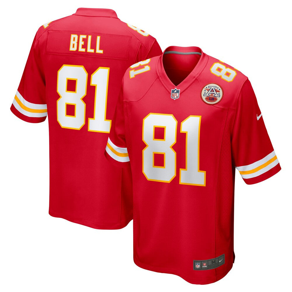 Men’S Kansas City Chiefs Blake Bell Nike Red Game Player Jersey