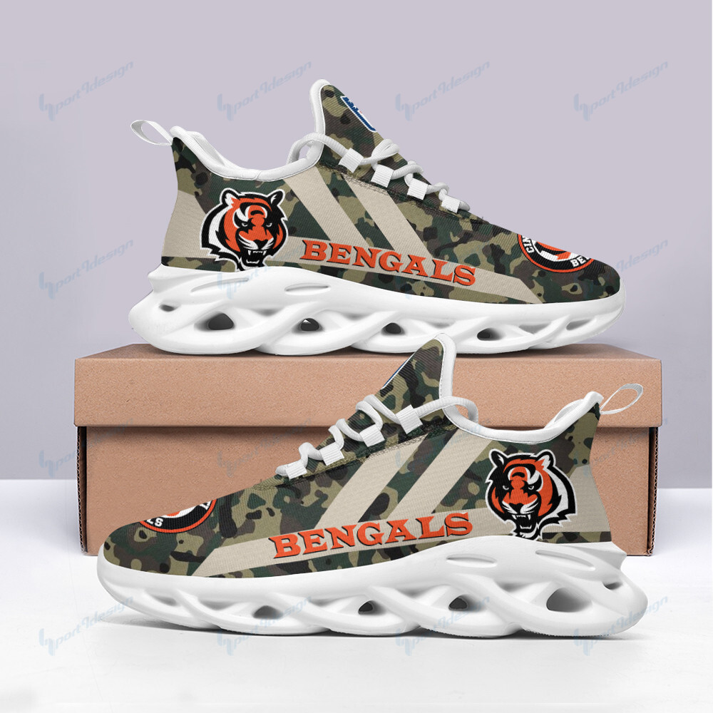 Cincinnati Bengals Clunky Sneaker Max Soul Shoes MS1483