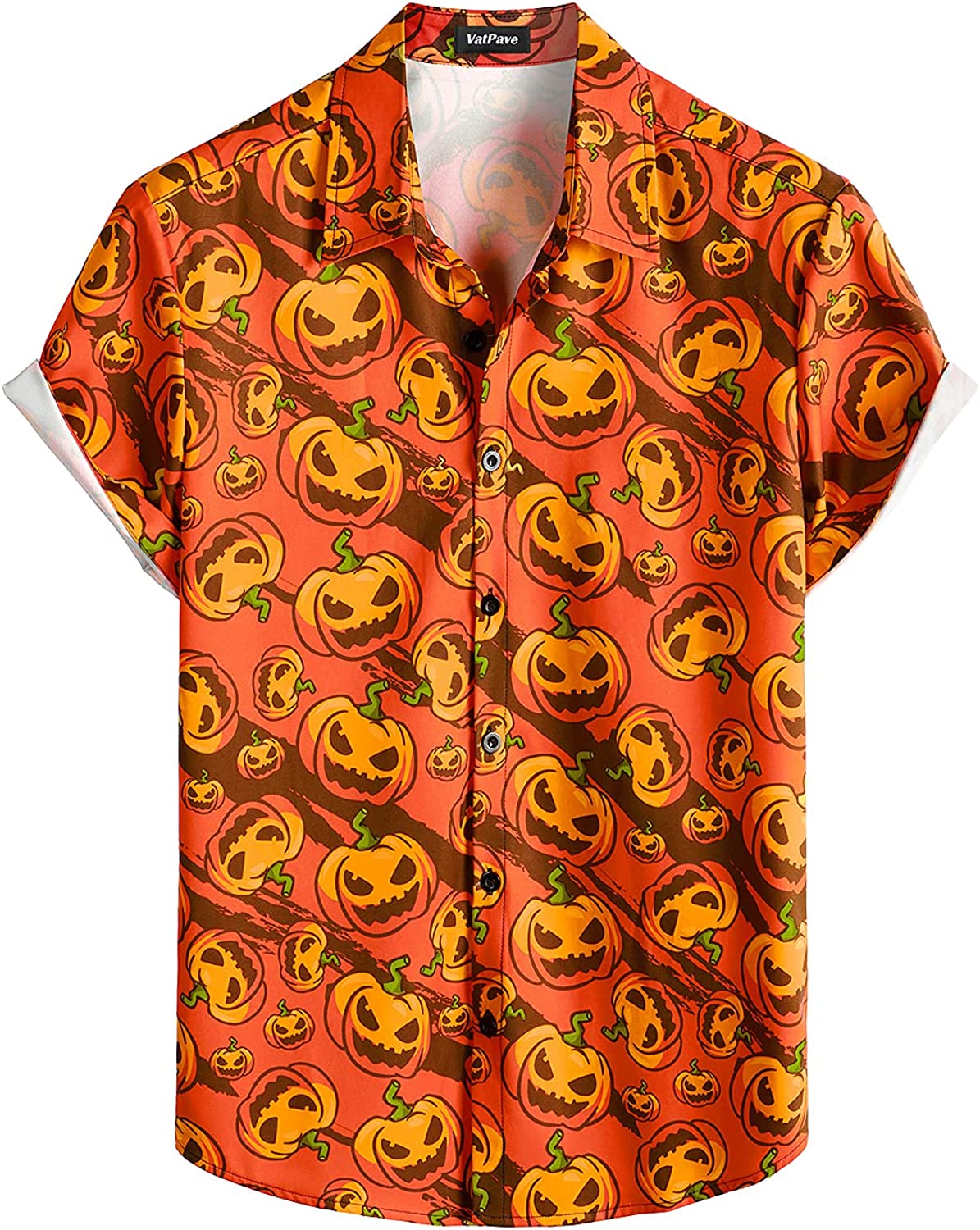 Mens Halloween Pumpkins Hawaiian Shirt, Halloween Shirt, Halloween Gifts - Ideas for Halloween 2024