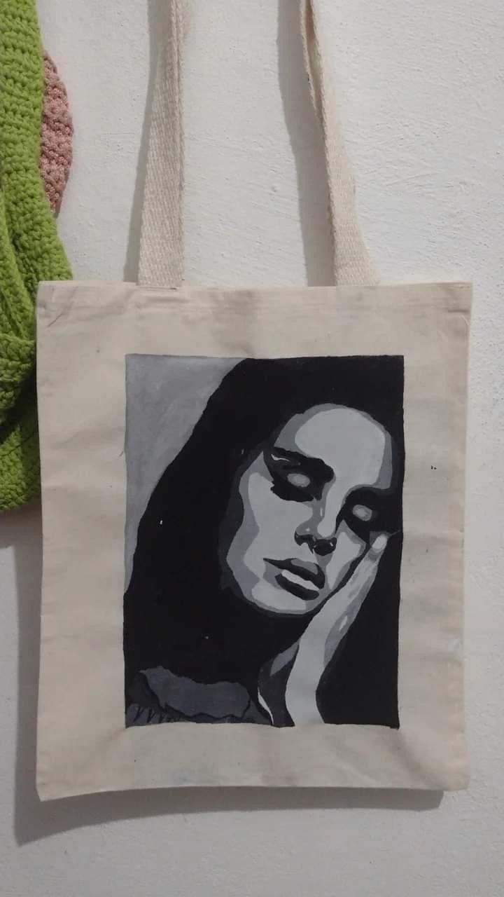 Tote bag lana del Rey, Best Tote Bags Ideas, Cute Tote Bags Ideas, Tote Bag Design Ideas, Girls Tote Bag, Best Canvas Tote Bags Ideas