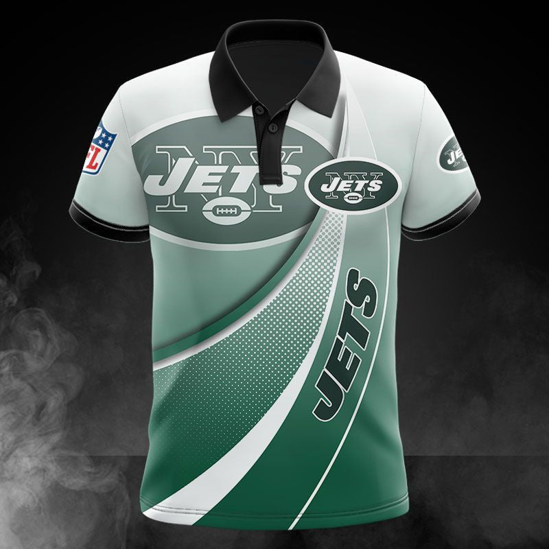 New York Jets Casual Polo Shirt - Funnymugsandshirts Fashion