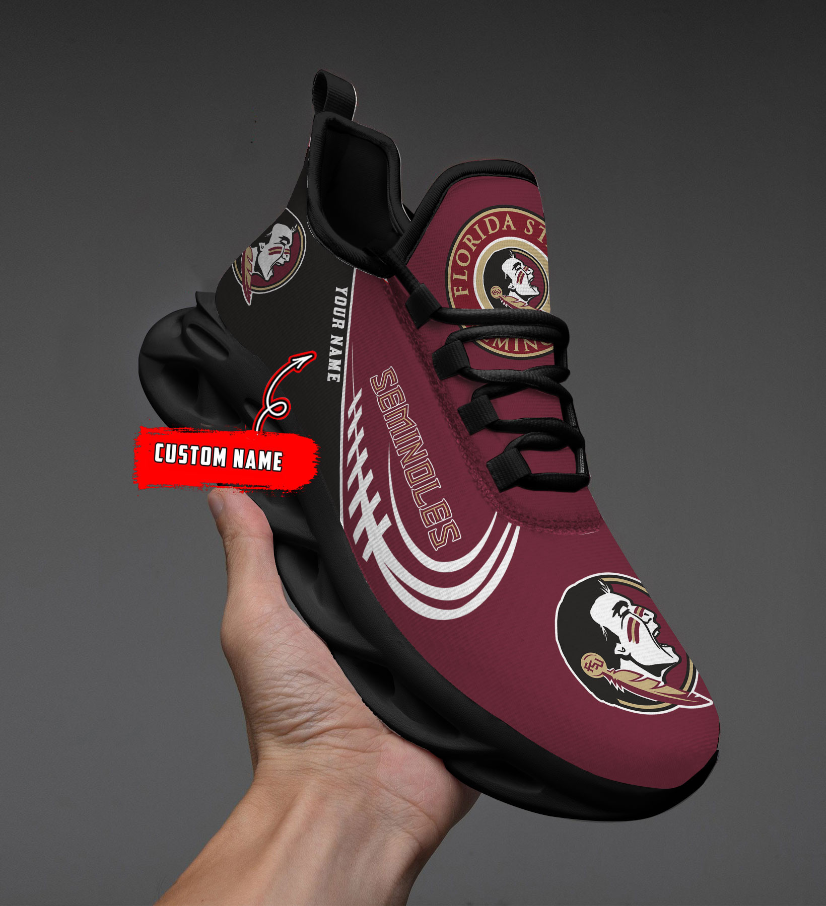 Florida State Seminoles Max Soul Shoes Sneakers For Men And Women 320