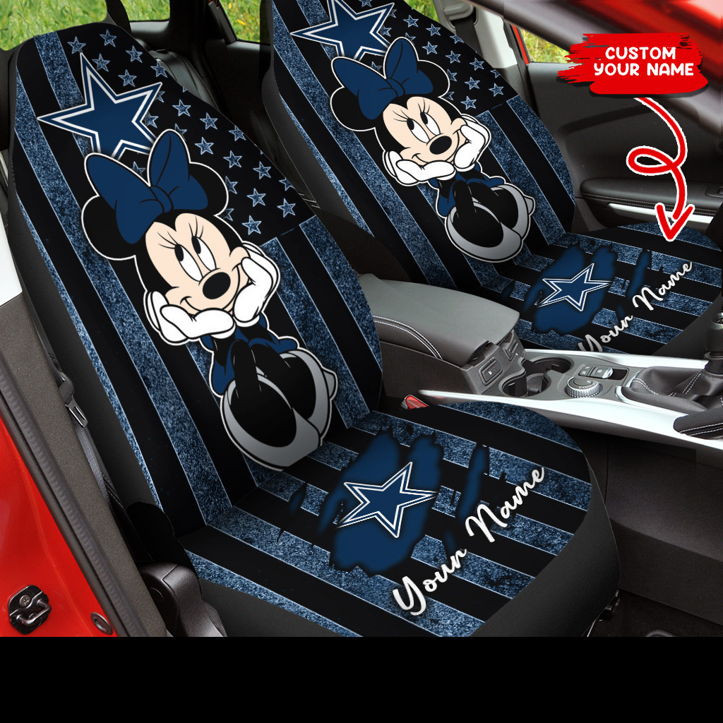 Dallas Cowboys Personalized Car Seat Cover Set CSC1472