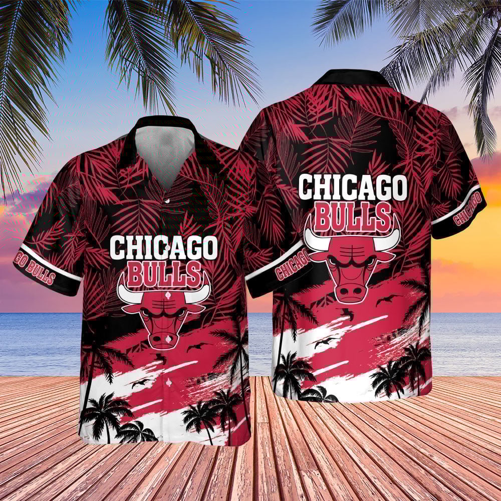 Chicago Bulls National Basketball Association 2023 Aop Hawaiian Shirt Shfi