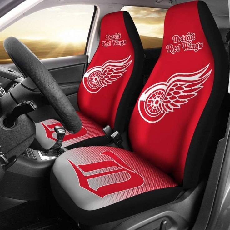 Detroit Red Wings Car Seat Cover Set CSC6680