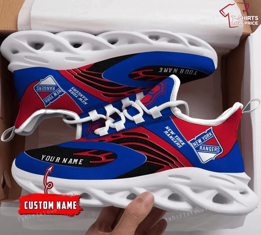 Personalize New York Rangers Max Soul Shoes