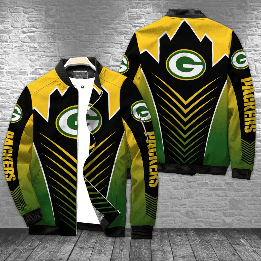 Green Bay Packers Unisex Bomber Jacket BJ1508