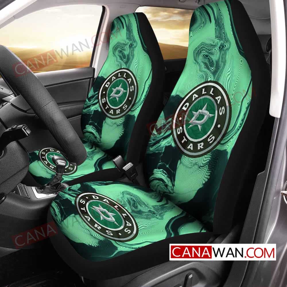 Dallas Stars Art Car Seat Cover Set CSC1596