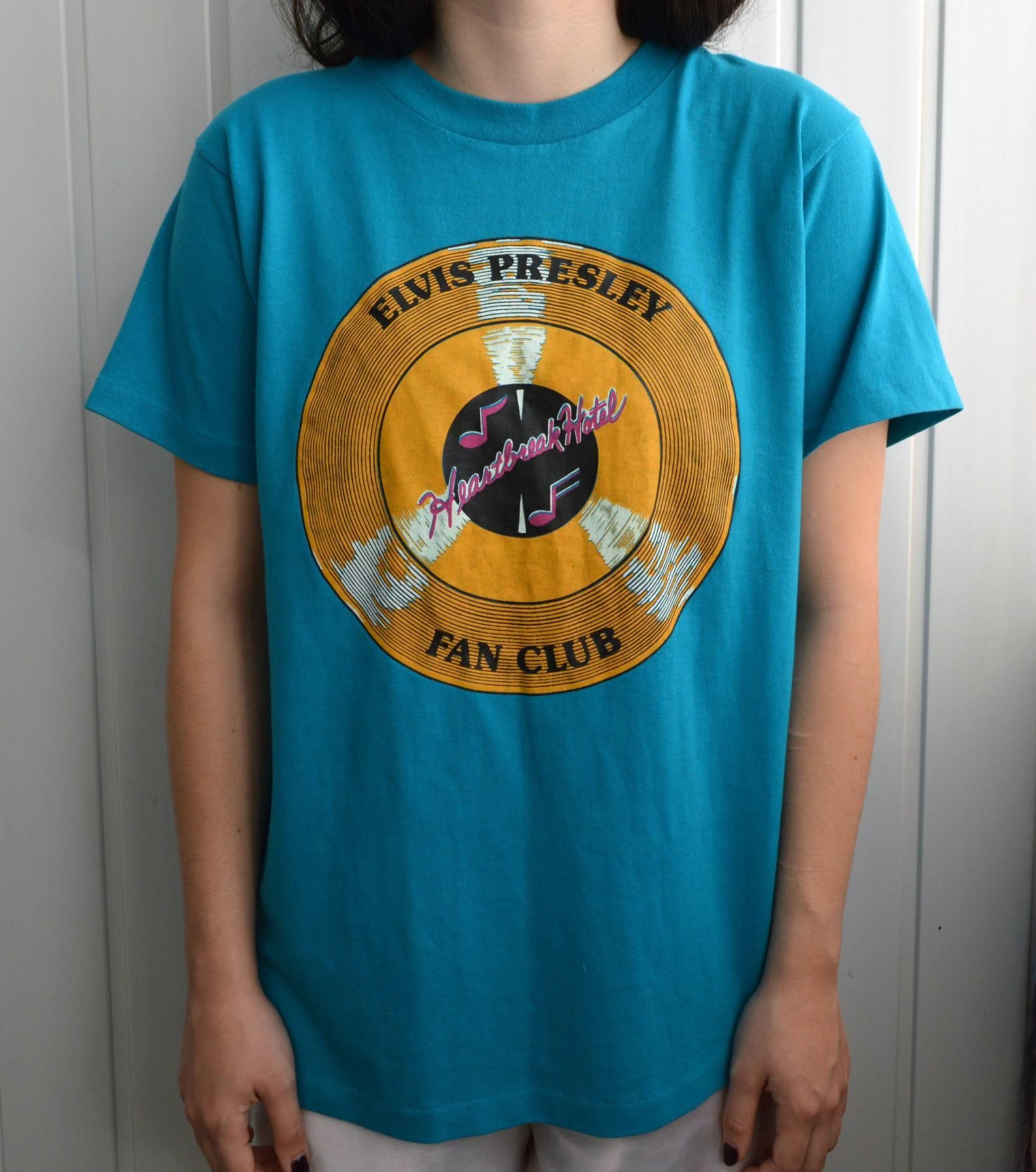 Vintage Elvis Presley Heartbreak Hotel T Shirt Made In Usa Unisex Style Shirthome