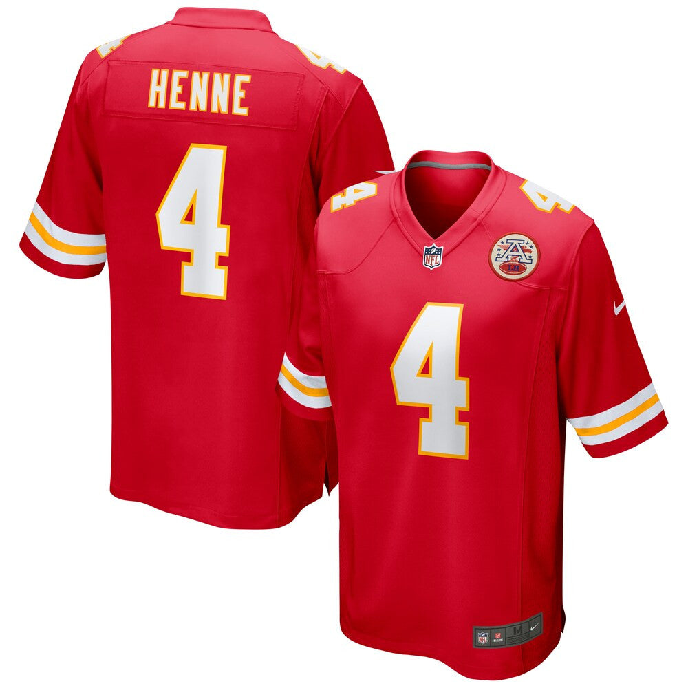 Men’S Kansas City Chiefs Chad Henne Nike Red Game Jersey