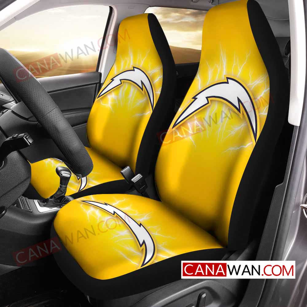 Los Angeles Chargers Car Seat Cover Set CSC6884