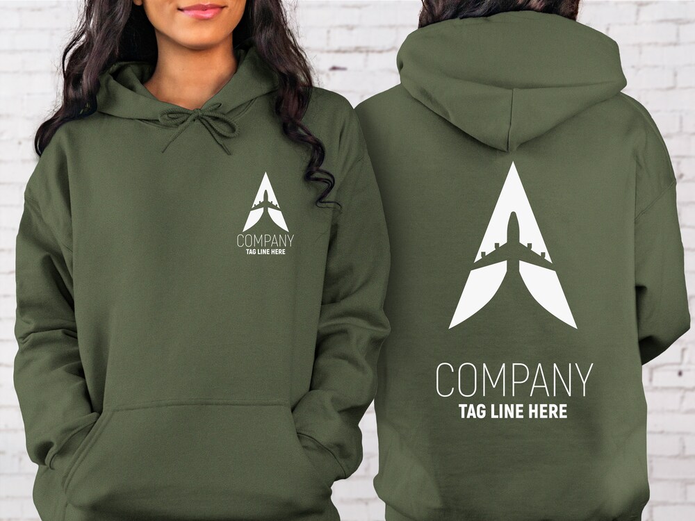 Custom Company Logo Matching Sweatshirt, Custom Text Sweatshirt,Personalized Custom Sweatshirt,Custom Back And Front Sweatshirt,Custom Shirt - Fall Fashion 2024 X Samdeshop Teeshirtsummer