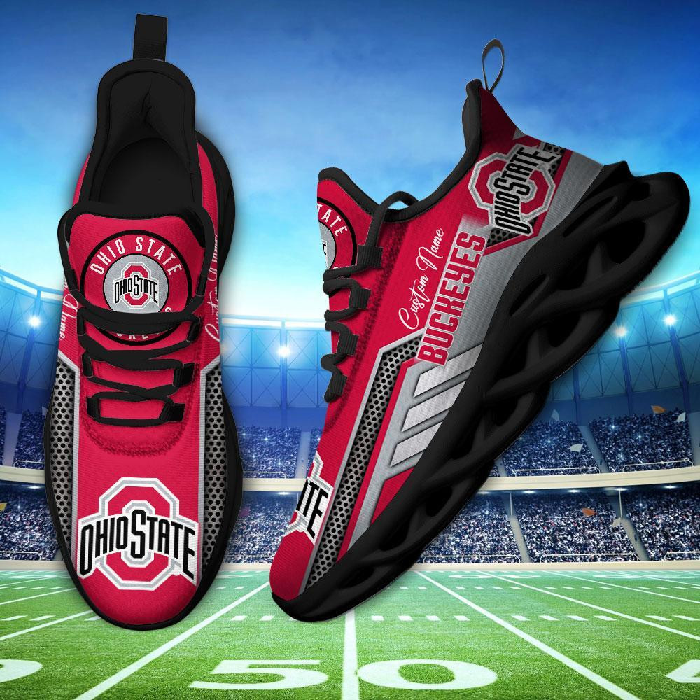 Ohio State Buckeyes Max Soul Shoes Sneakers For Men And Women 138