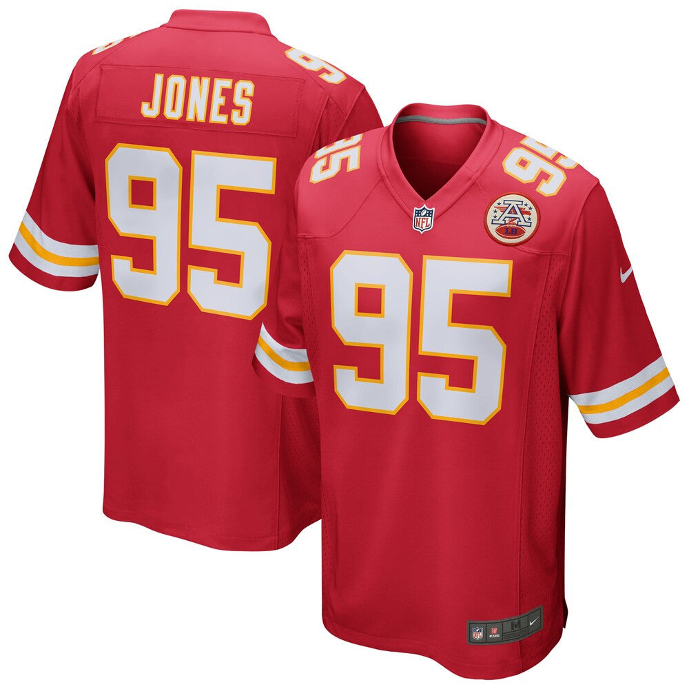 Men’S Kansas City Chiefs Chris Jones Nike Red Game Jersey