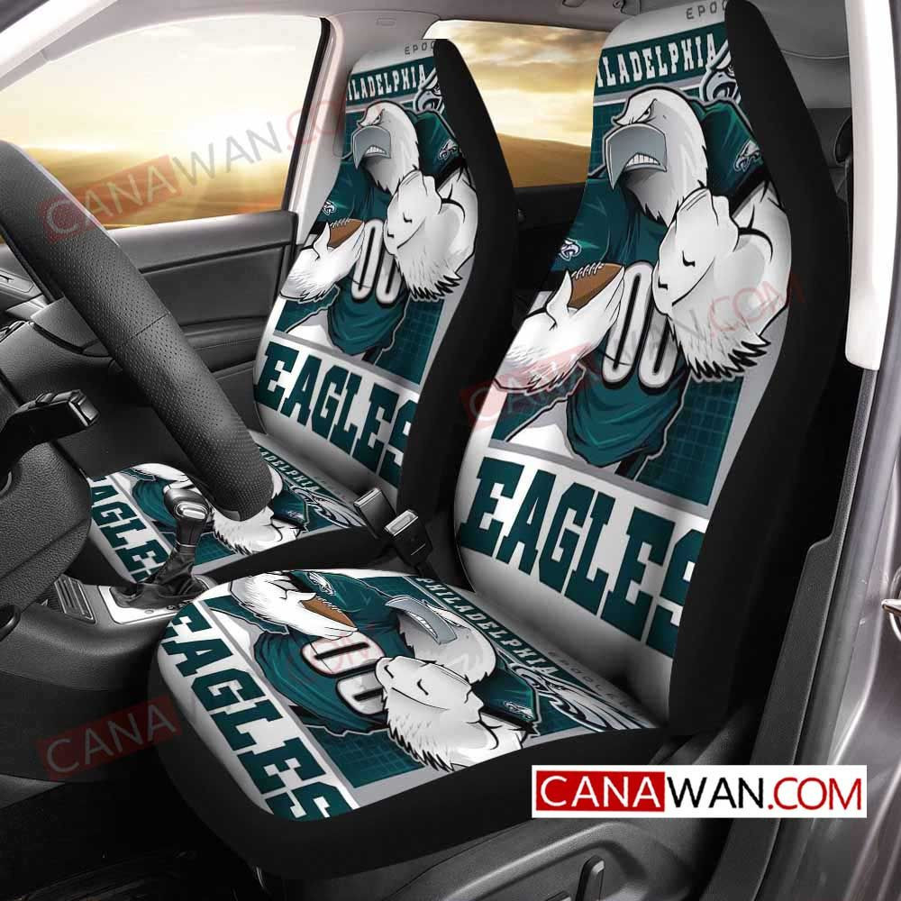 Philadelphia Eagles Car Seat Cover Set CSC8917