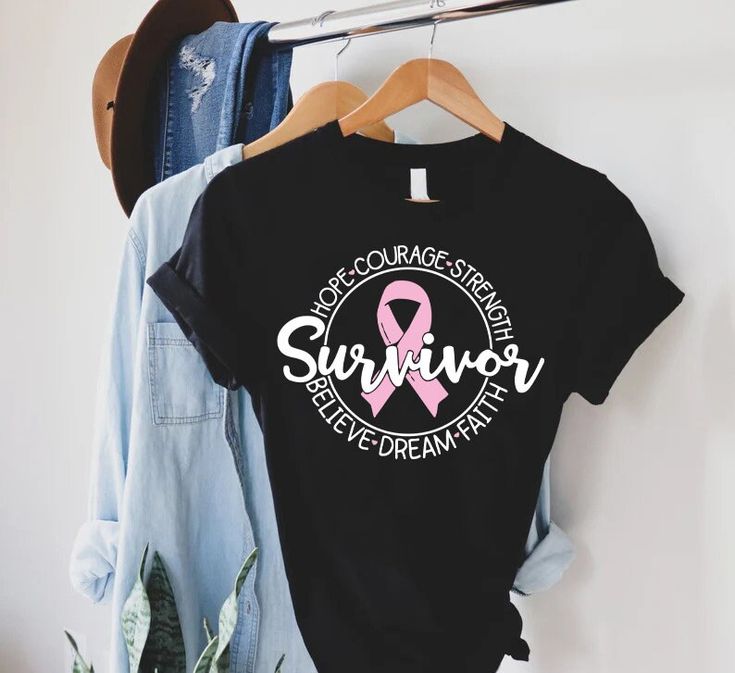 Breast Cancer Survivor Shirt,Cancer Awareness Tee,Breast Cancer Fighter Gift,Pink Ribbon Shirt,Motivational Shirt,Breast Cancer Warrior Tee