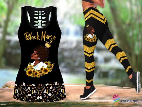 Black American Gift Black Nurse Shor …