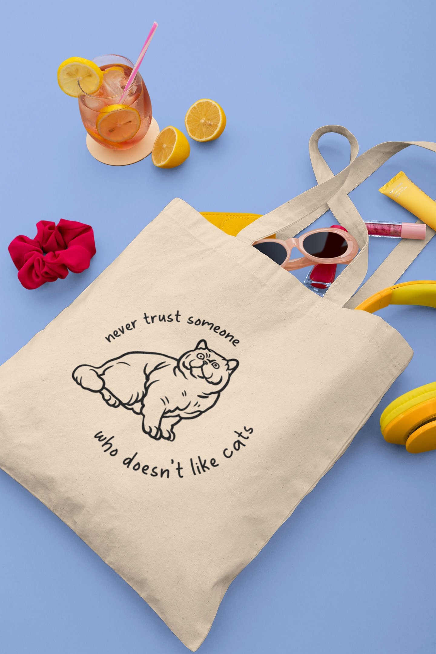 Cat Tote Bag, Cat lover gifts, Cat lovers gift, gift for friend, gift for her, Shopping bag uk, Bag for life uk, Kittens, Cat funny prints