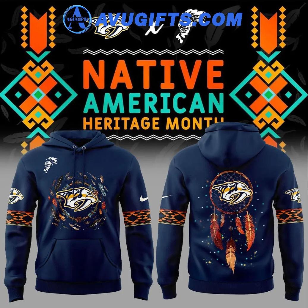 Nashville Predators X Native American Heritage Month Special Hoodie – Zip Hoodie 3D Aop Shirt