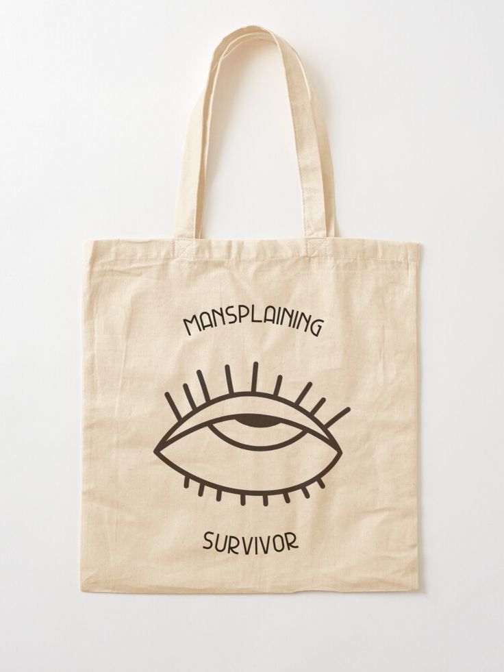 Mansplaining Survivor – Feminism Tote Bag for Sale by NoBra-Store, Best Tote Bags Ideas, Cute Tote Bags Ideas, Tote Bag Design Ideas, Girls Tote Bag, Best Canvas Tote Bags Ideas