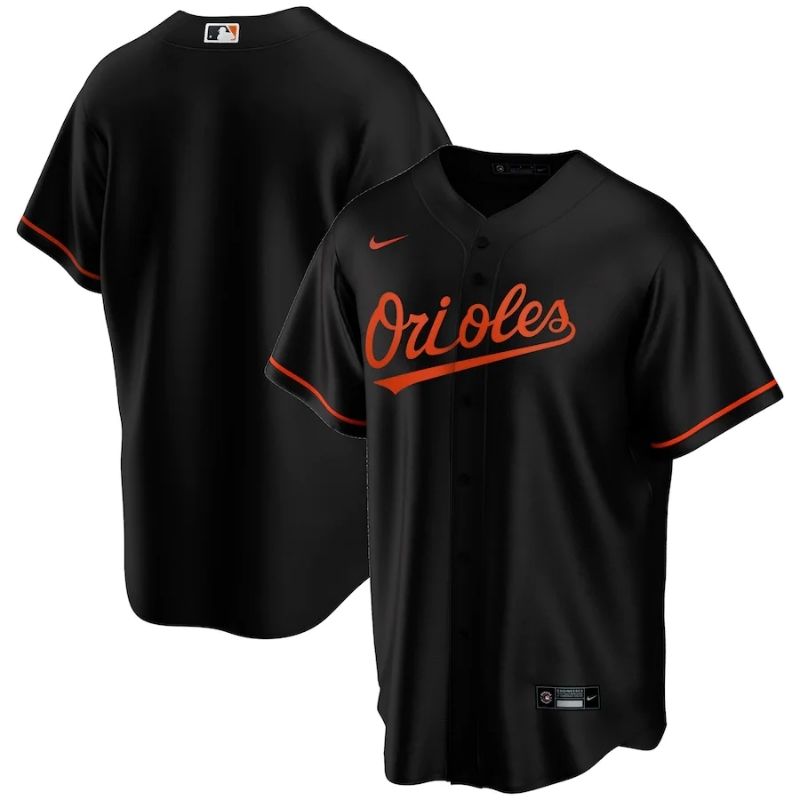 Baltimore Orioles Team 2023 Home Custom Jersey Unisex – Black