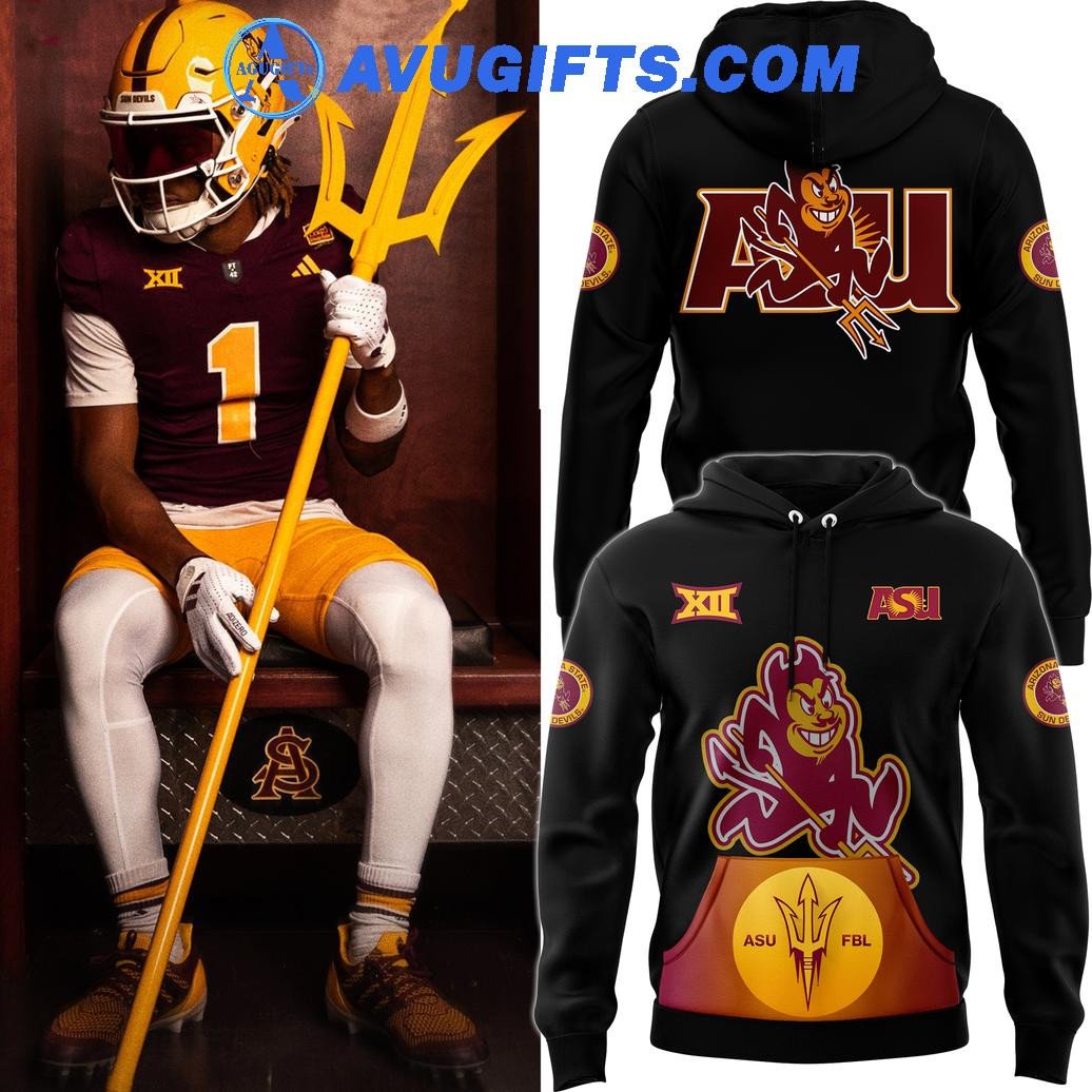 Sun Devil Football Homecoming Uniforms 2024 Limited Edition Hoodie – Zip Hoodie 3D Aop Shirt