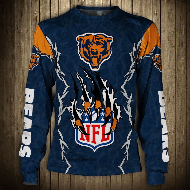 Chicago Bears Sweatshirts Claw