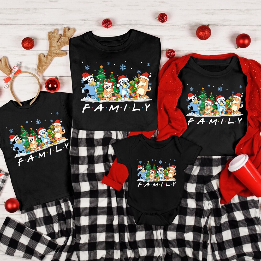 Family Christmas Shirt, Matching Christmas Family Pajamas, Christmas Pjs,Cute Christmas Family Shirt,Christmas Group Shirt,Christmas Pajamas  x By Lionelight Fashion