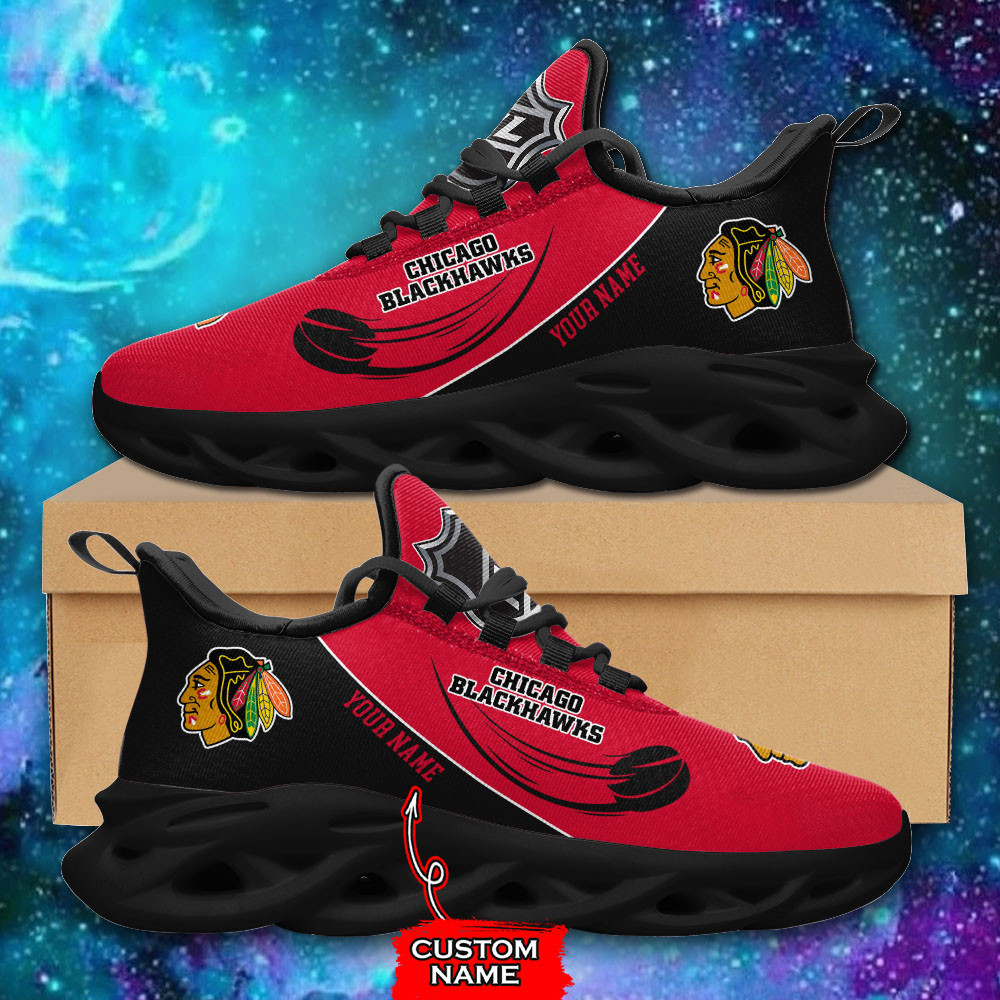 Chicago Blackhawks NHL Max Soul Shoes Sneakers For Men And Women Ver 03