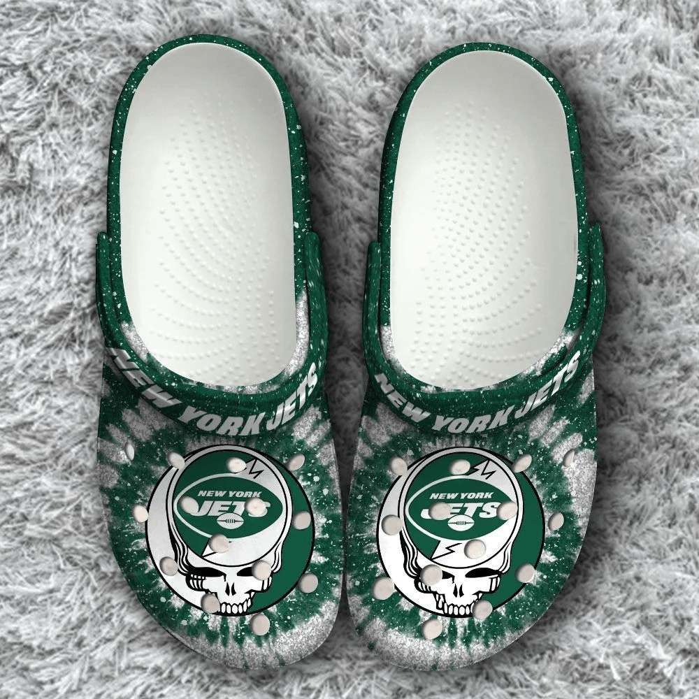 New York Jets Grateful Dead Classic Crocss Clog Comfortable Shoes Ver387