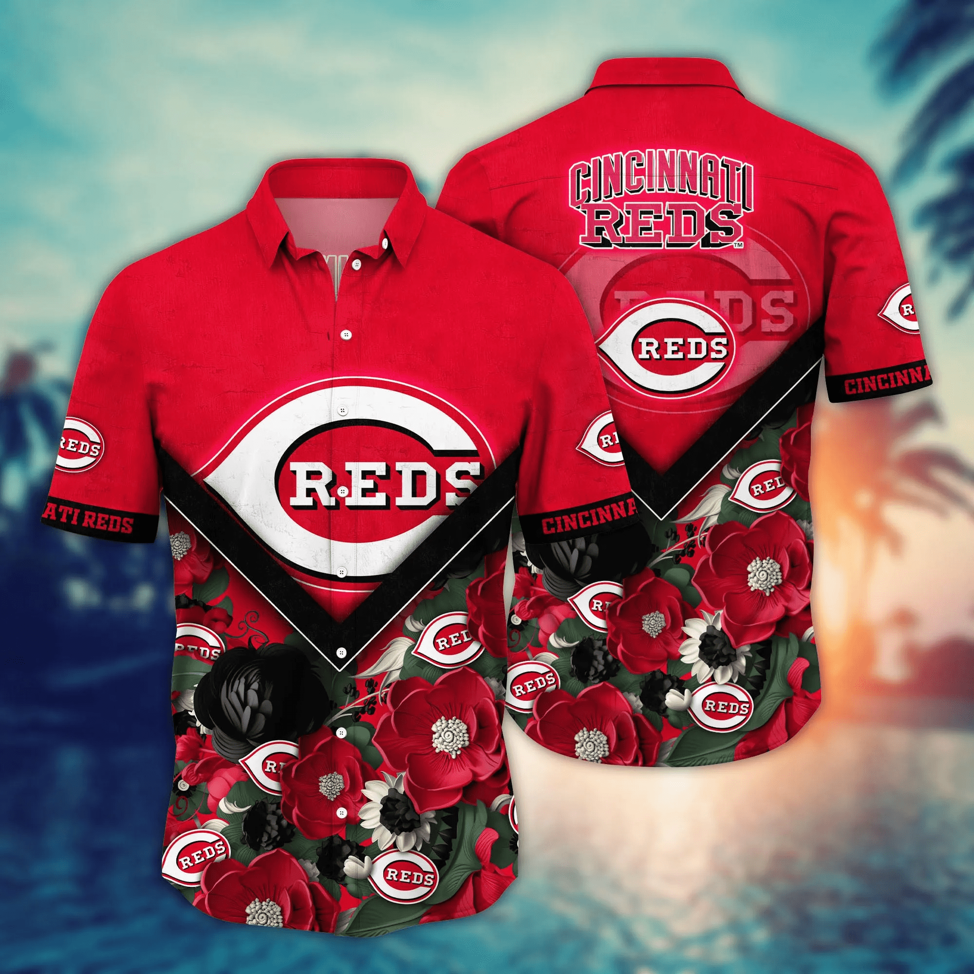 Cincinnati Reds Mlb Hawaiian Shirt Custom Dry Season Aloha Shirt