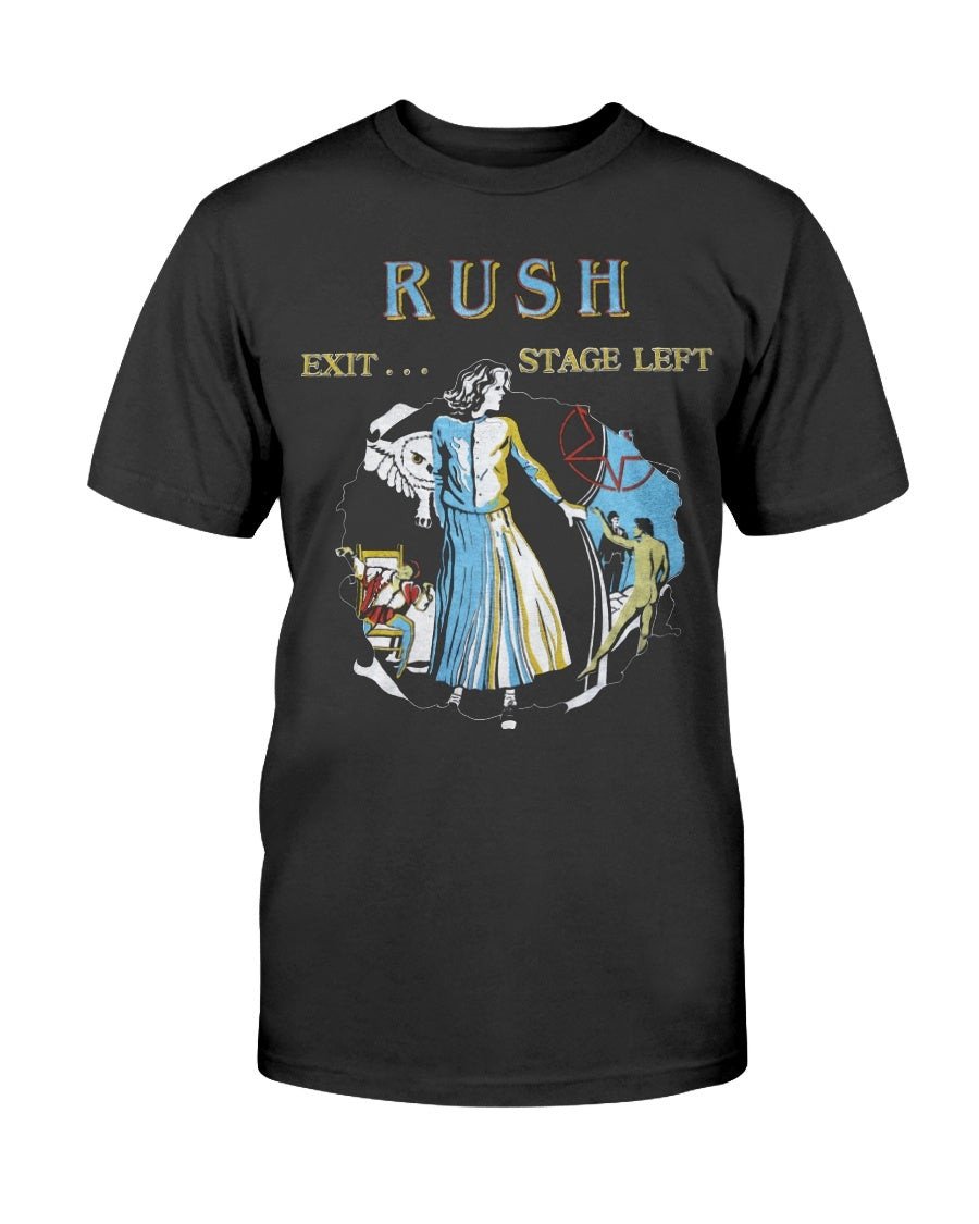 Vintage 1981 Rush Exit Stage Left T Shirt 081921