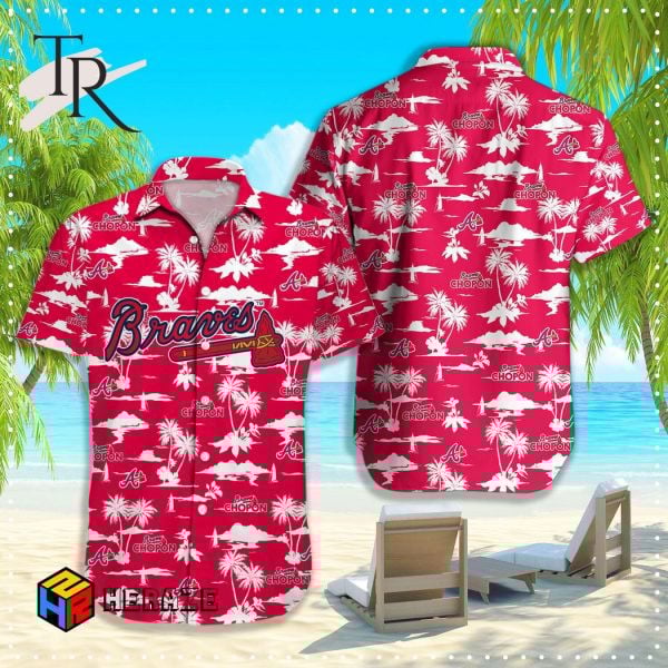 Mlb Atlanta Braves Special Design For Summer 3D Hawaiian Shirt