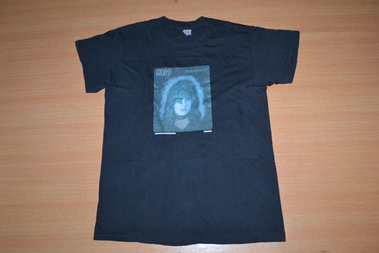 Vintage 1978 Kiss Paul Stanley Iron On Tour Concert Promo Rare 80S T-Shirt