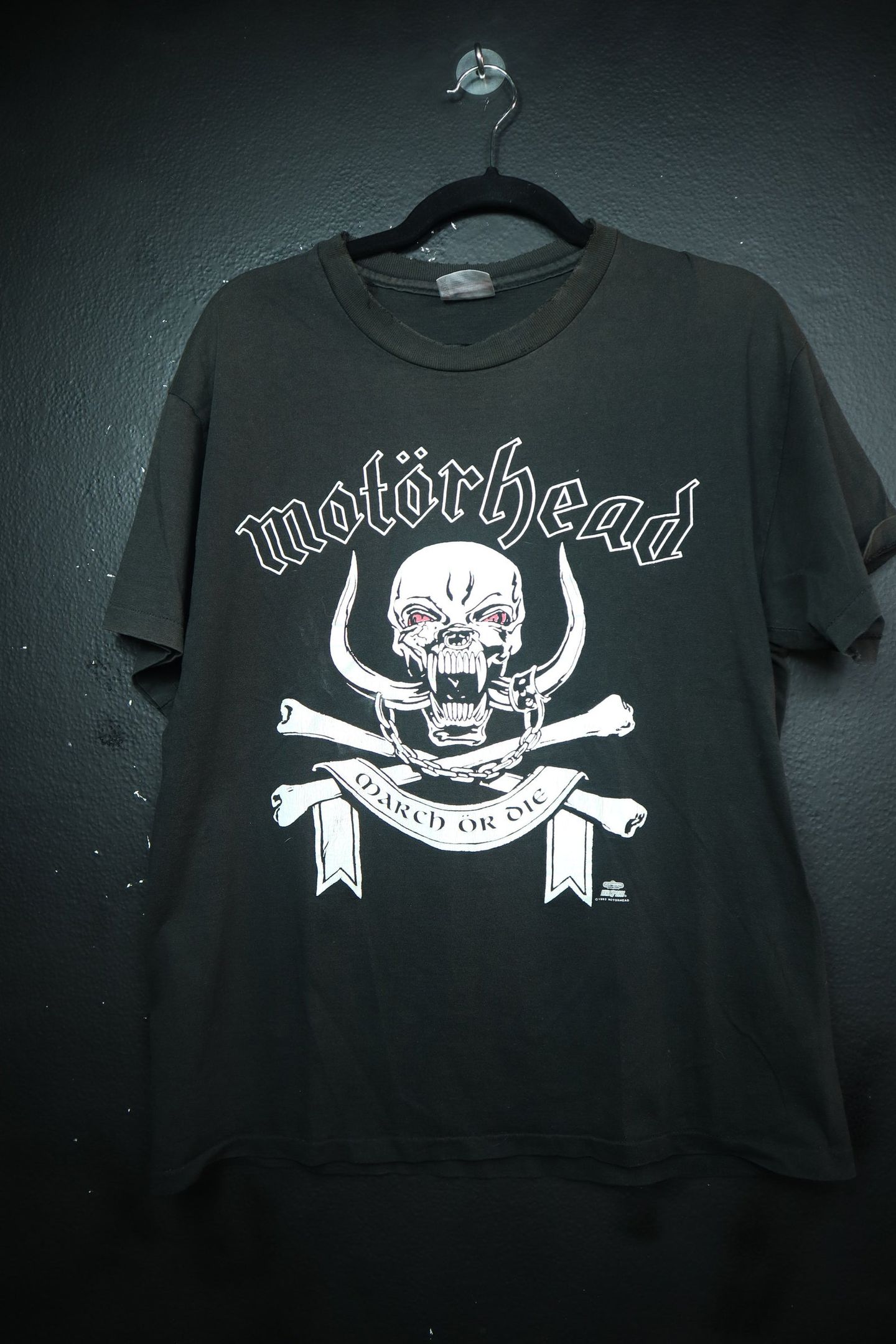 Motorhead March Or Die 1992 Vintage Tshirt