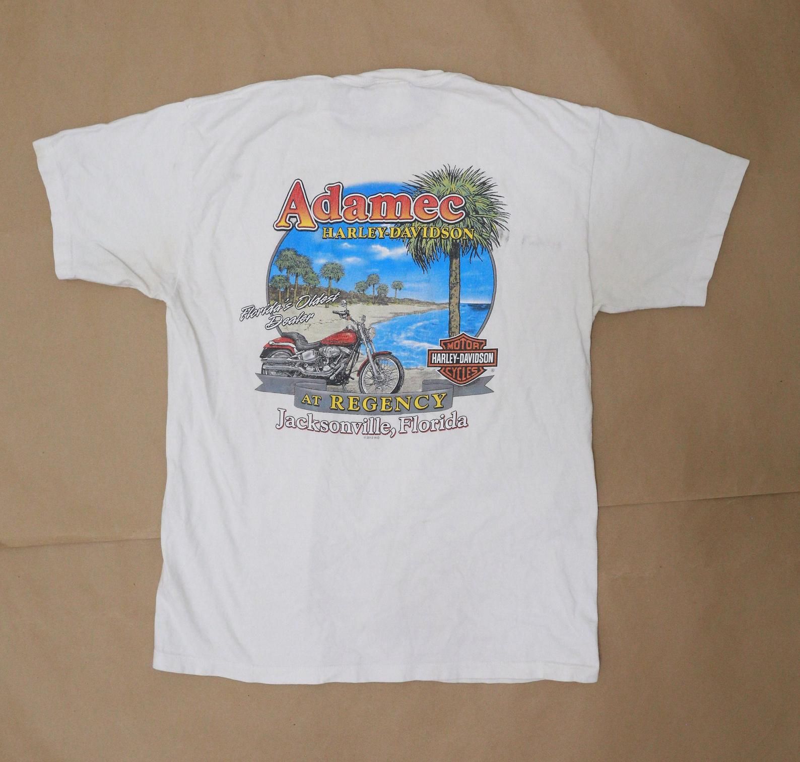 Harley Davidson Jacksonville Florida – Vintage Tee