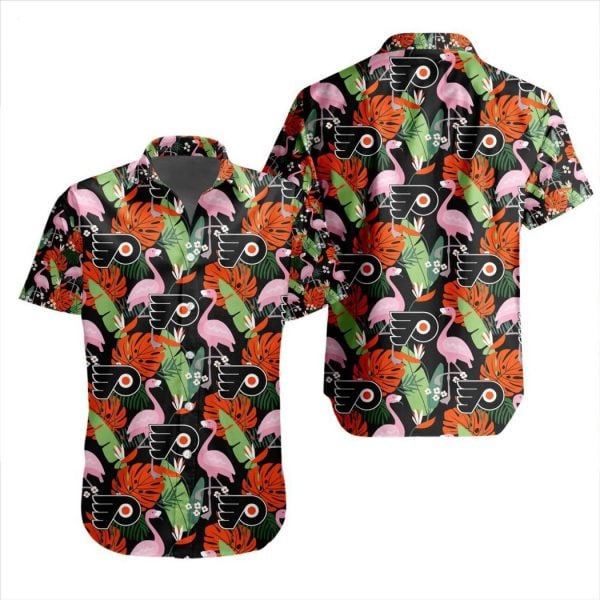 Nhl Philadelphia Flyers Special Aloha Style Design 3D Hawaiian Shirt