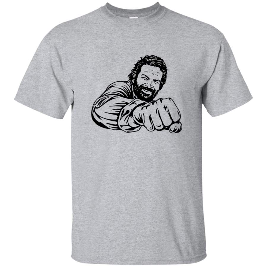 AGR Bud Spencer Vintage Artwork, Design For Posters, Prints, Tshirts, Men, Women, Kids Mens Cotton T-Shirt